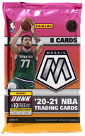 NBA Panini 2020-21 Prizm Mosaic Basketball Trading Card Pack