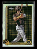 2025 Topps Chrome Lightboard Logo Base Variations Gavin Sheets #158