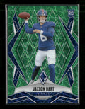 2025 Panini Phoenix Green Lazer Prizm Jaxson Dart Rookie #/49 #200