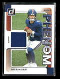 2025 Donruss Rookie Phenom Jerseys Jaxson Dart #RPJ-JDT