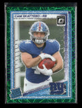 2025 Donruss Optic Green Velocity Cam Skattebo Rookie #228