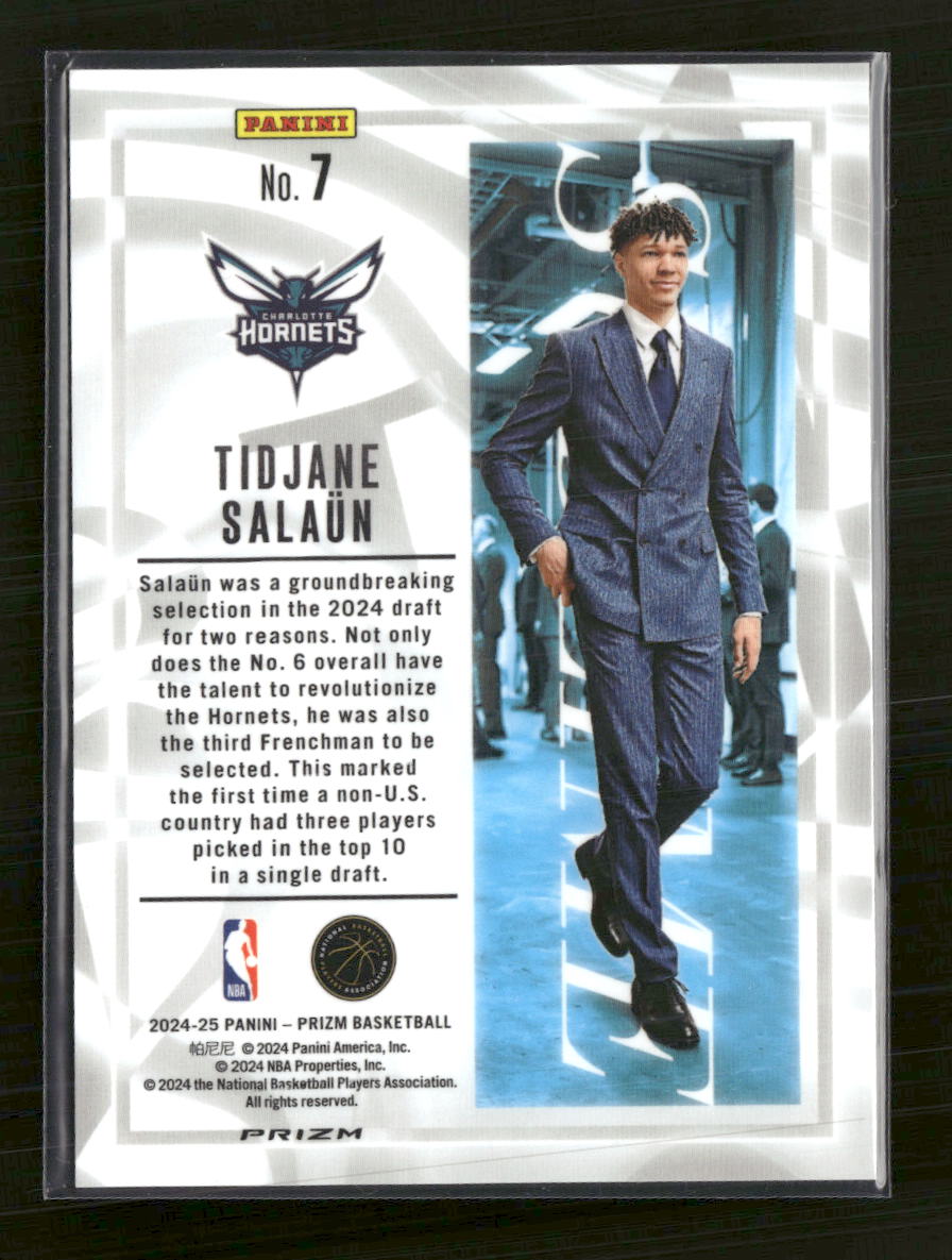 2024-25 Panini Prizm Sublime Tidjane Salaun #7
