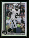 2025 Topps Chrome Refractor Ashton Jeanty Rookie #322