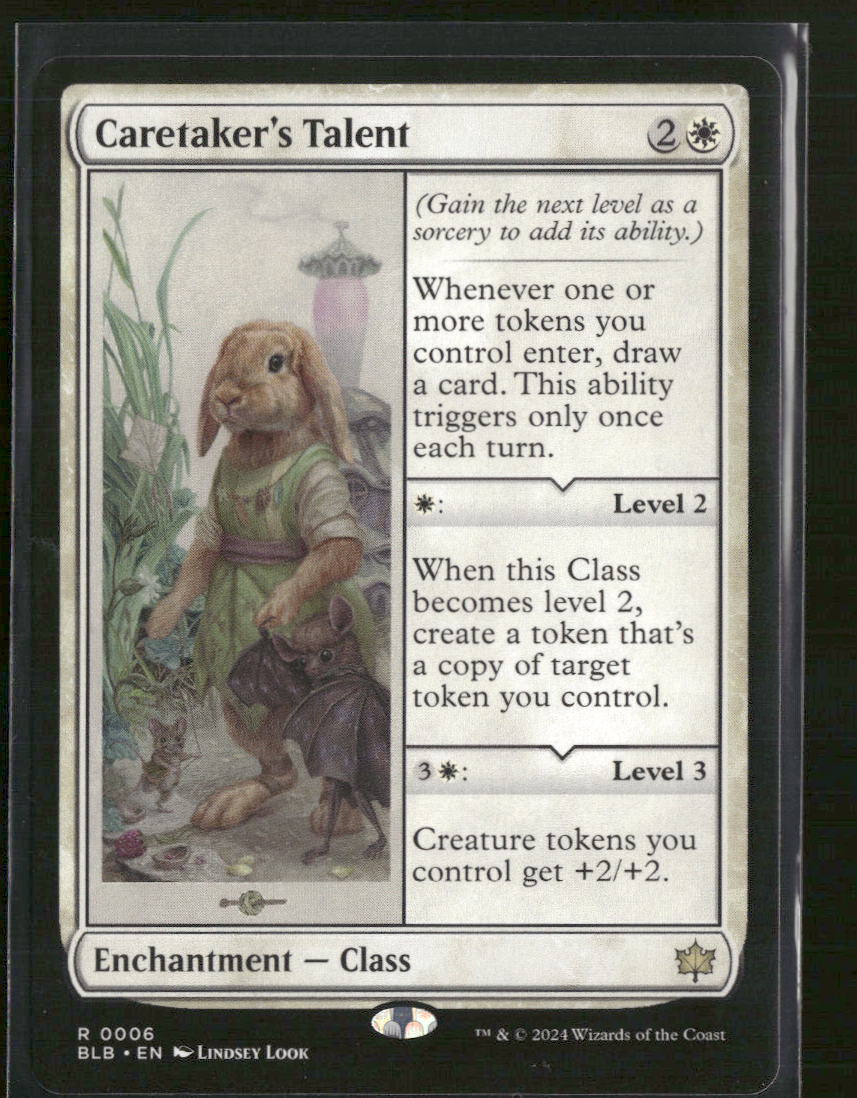 Bloomburrow Caretaker's Talent #6