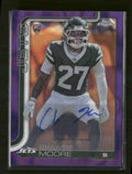 2025 Topps Chrome R. R. Auto Purple Lava Refractor Malachi Moore #/75 #RRA-MM