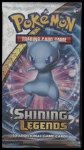 Shining Legends Pokemon Booster Pack - Factory Sealed Mew Artwork 2017