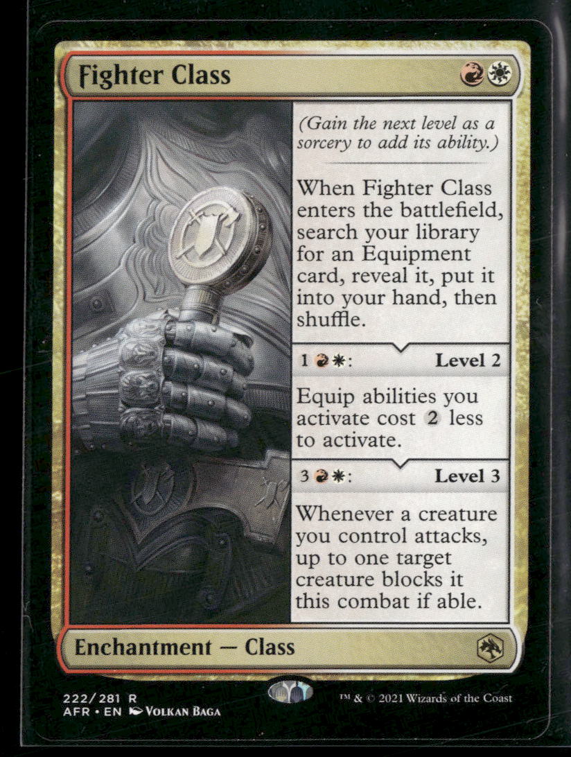 Adventures in the Forgotten Realms Fighter Class #222