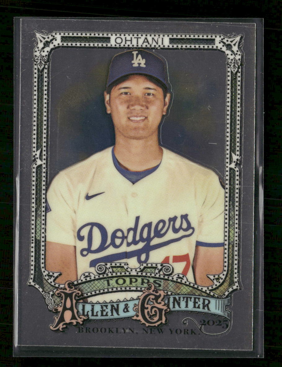 2025 Topps Allen & Ginter Silver Portrait Shohei Ohtani #132