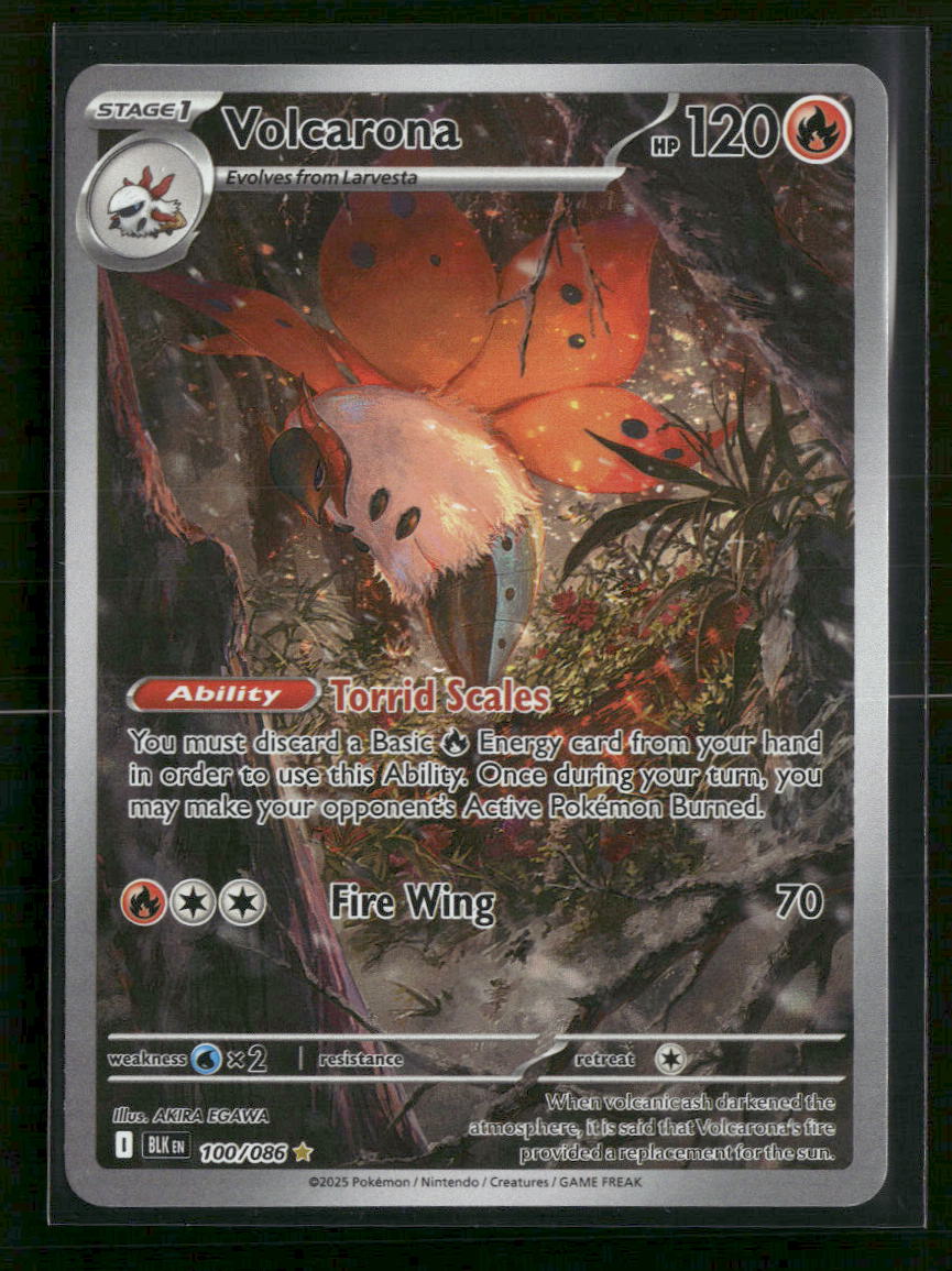 SV: Black Bolt Volcarona #100/086