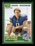 2009 Score 1989 Score Inscriptions Matthew Stafford #1