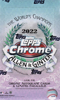 2022 Topps Allen & Ginter Chrome Baseball Hobby Box SINGLE PACK