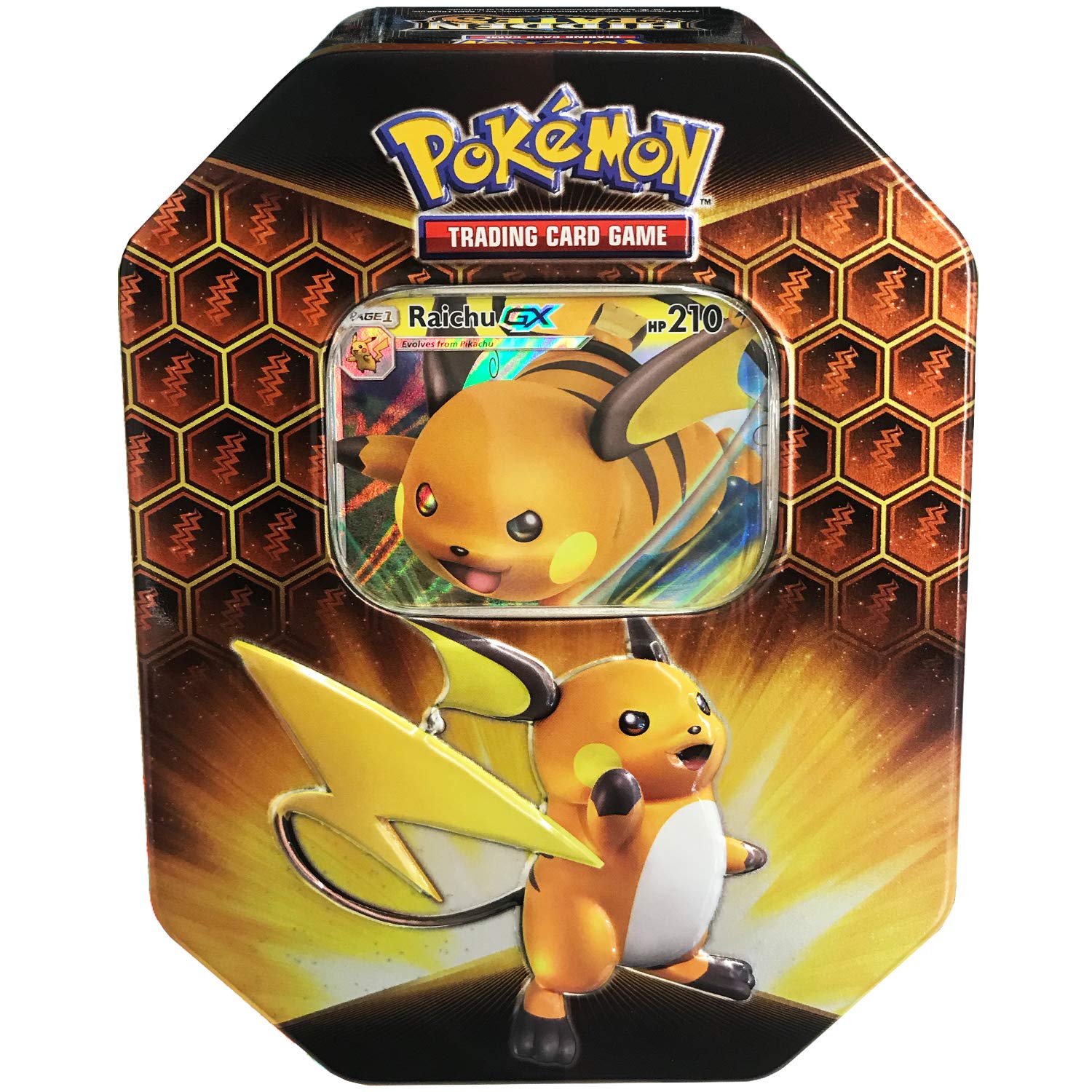 Hidden Fates Tin Raichu GX