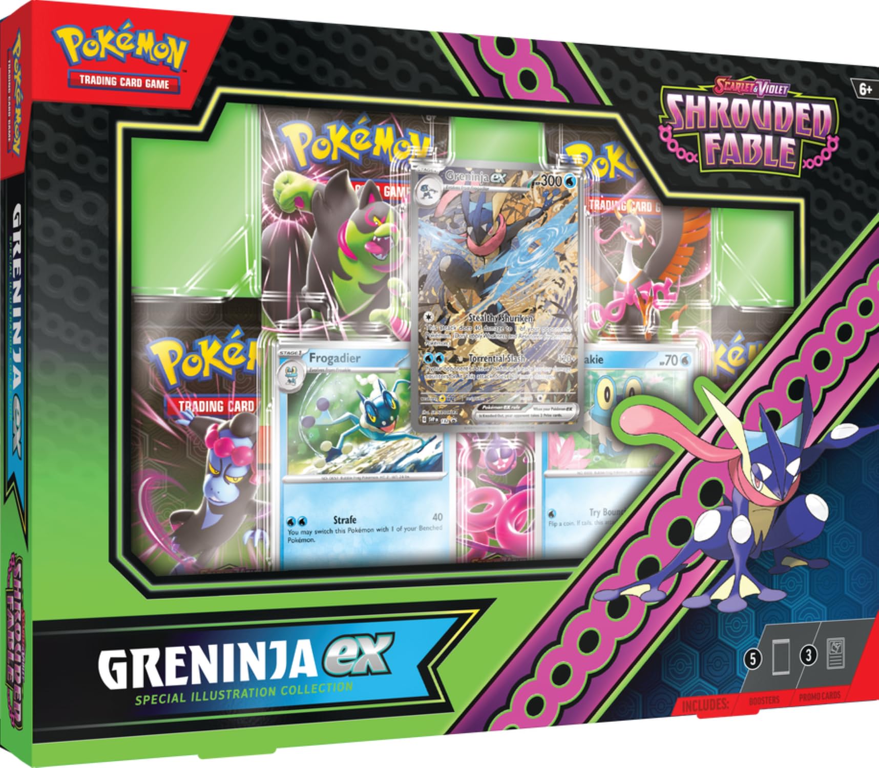 Greninja ex Special Illustration Collection Box - SV: Shrouded Fable