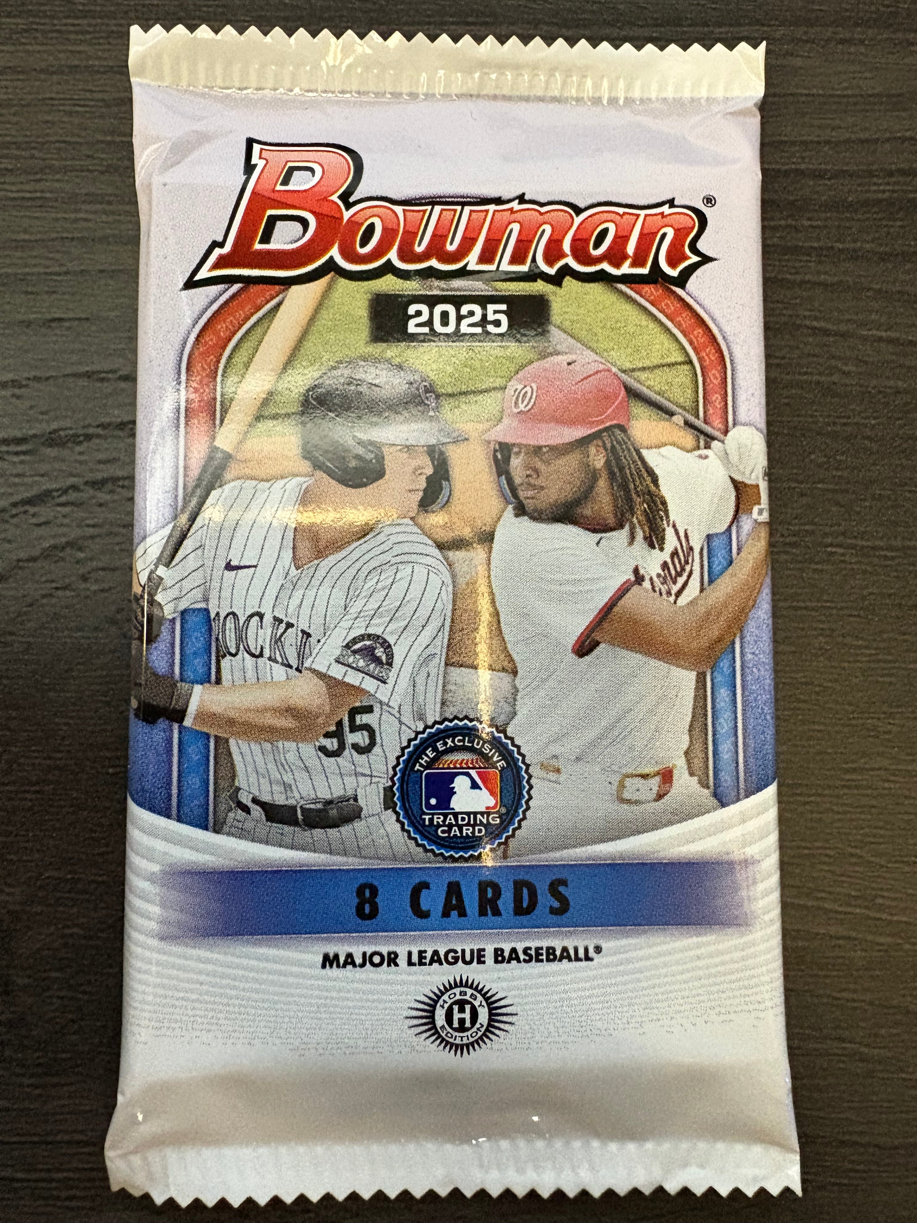 2025 Bowman Baseball Hobby Box SINGLE PACK