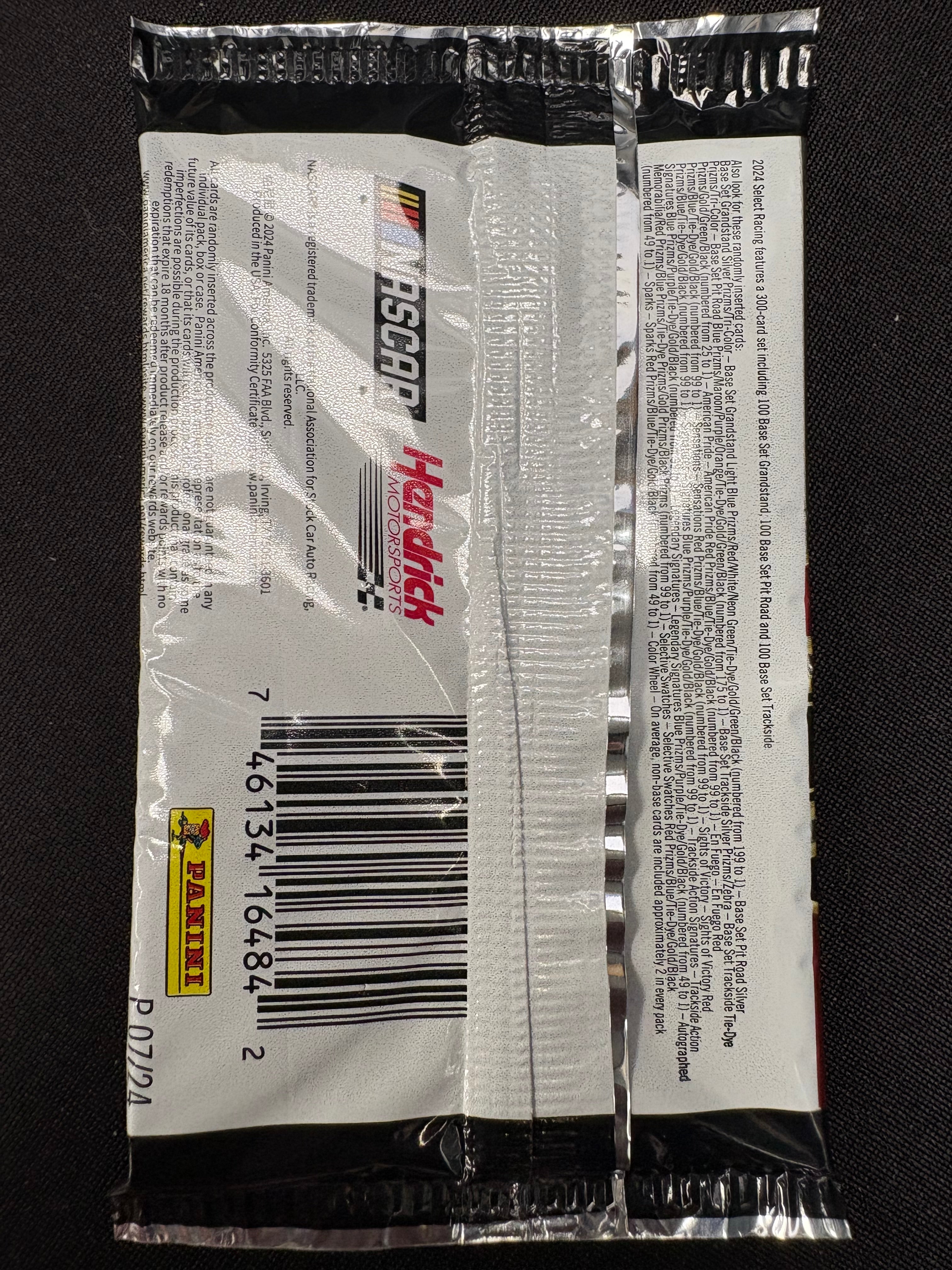 2024 Panini Select NASCAR Racing Single Pack