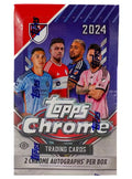 2024 Topps MLS Major League Soccer Chrome Hobby Box