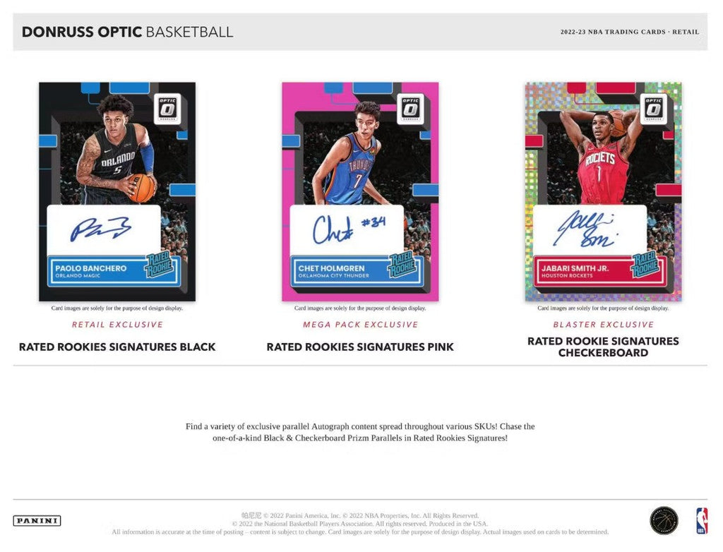 2022/23 Panini Donruss Optic Basketball 6-Pack Hobby Blaster Box (Green Shock Prizms!)