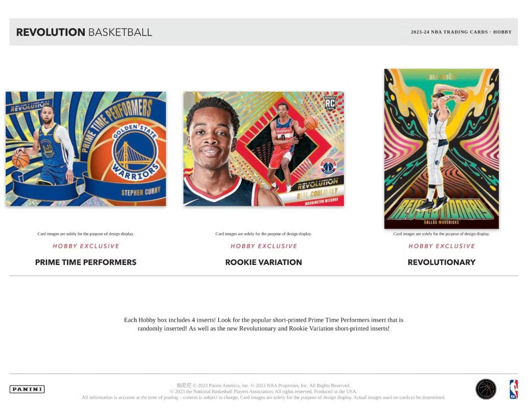 2023/24 Panini Revolution Basketball Hobby Box