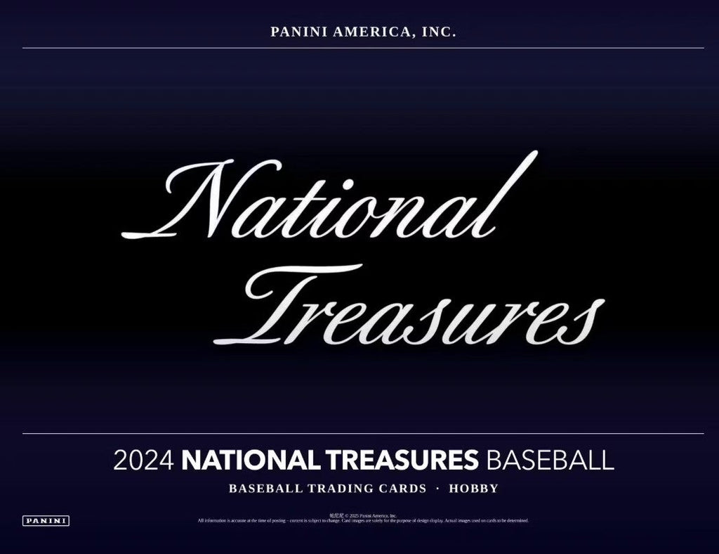 2024 Panini National Treasures Baseball Hobby Box